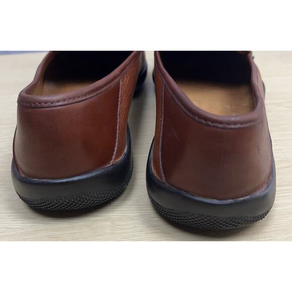 Allen Edmonds Mens Conway 5989 Brown Leather Penny Loafer Dress Shoes Size 11D - Picture 5 of 8